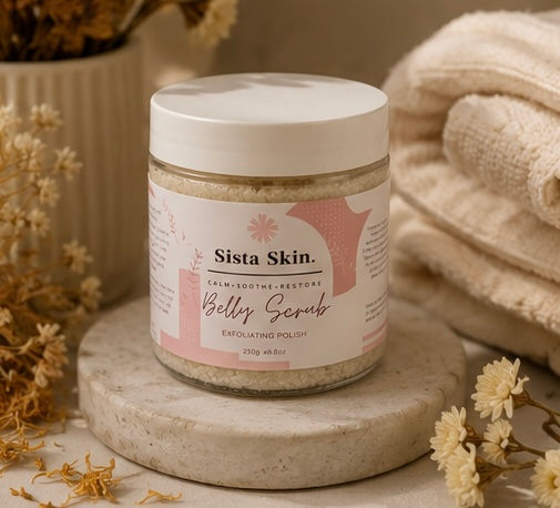 Sista Skin Belly Scrub