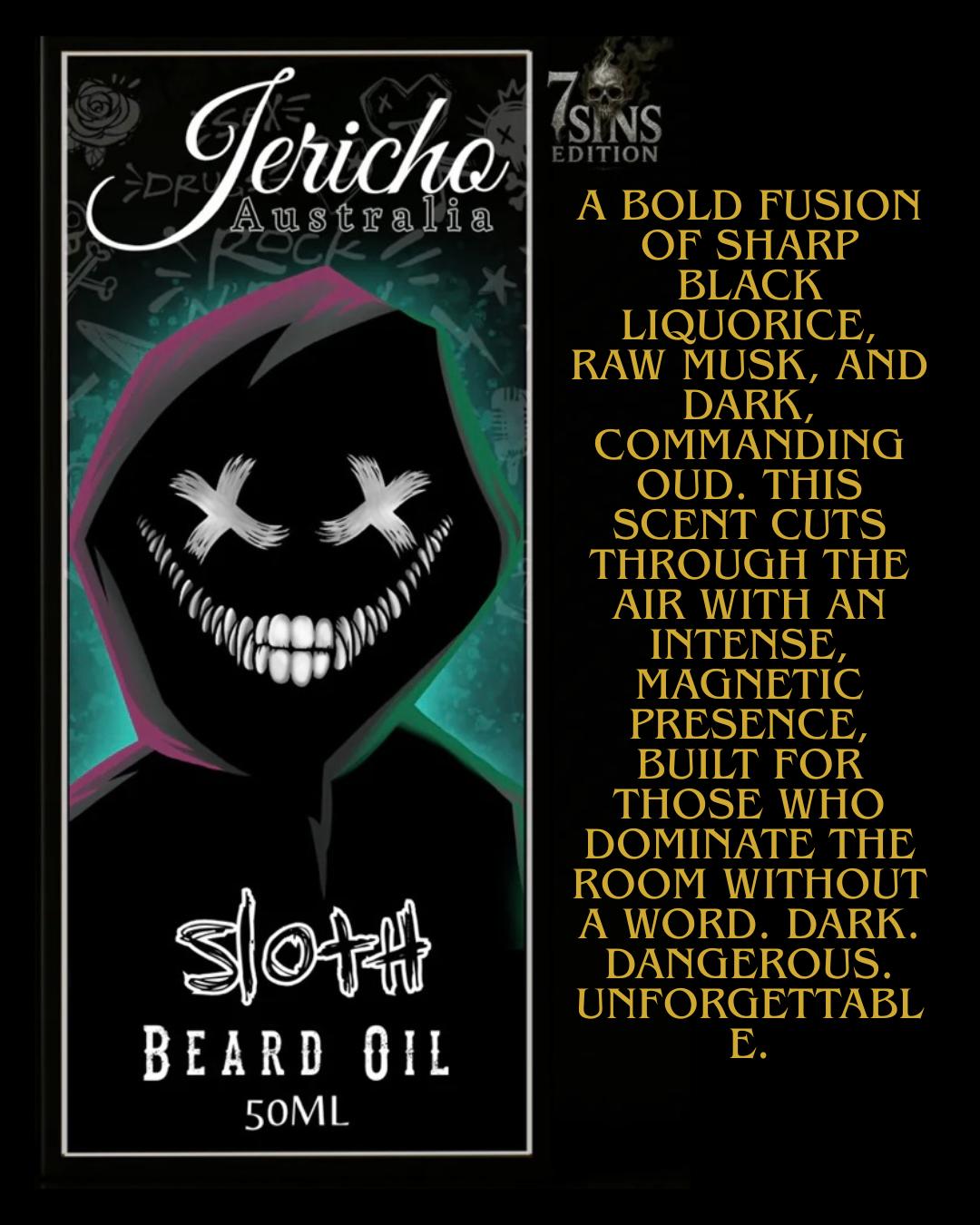 Jericho 10ml Beard Oil