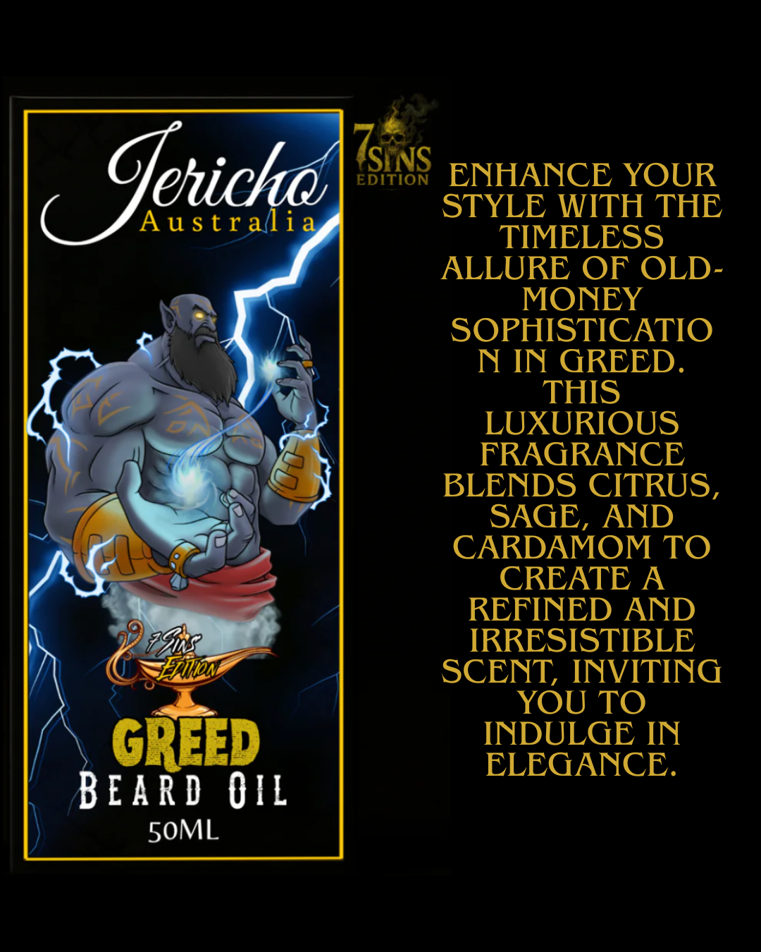 Jericho 10ml Beard Oil
