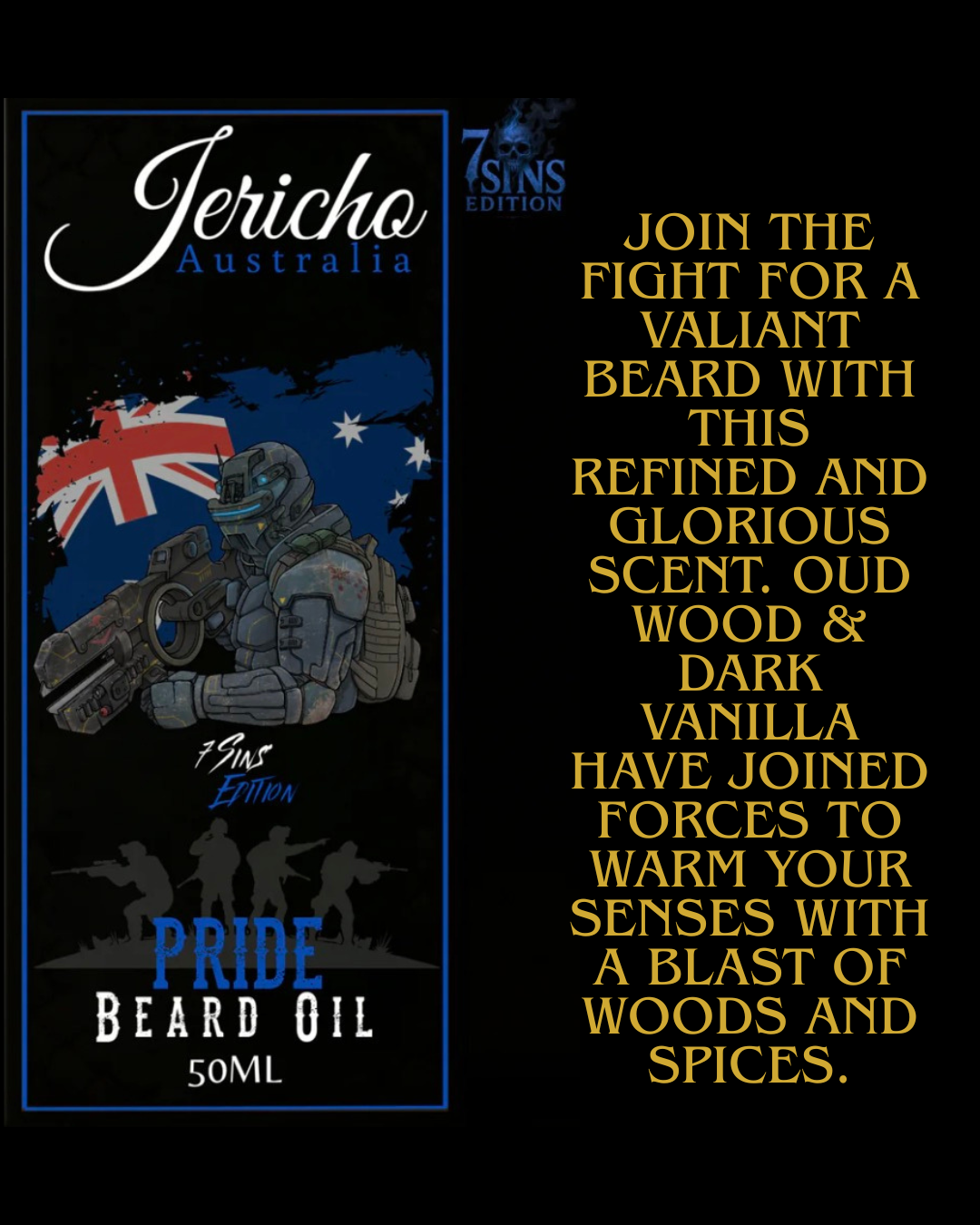 Jericho 10ml Beard Oil