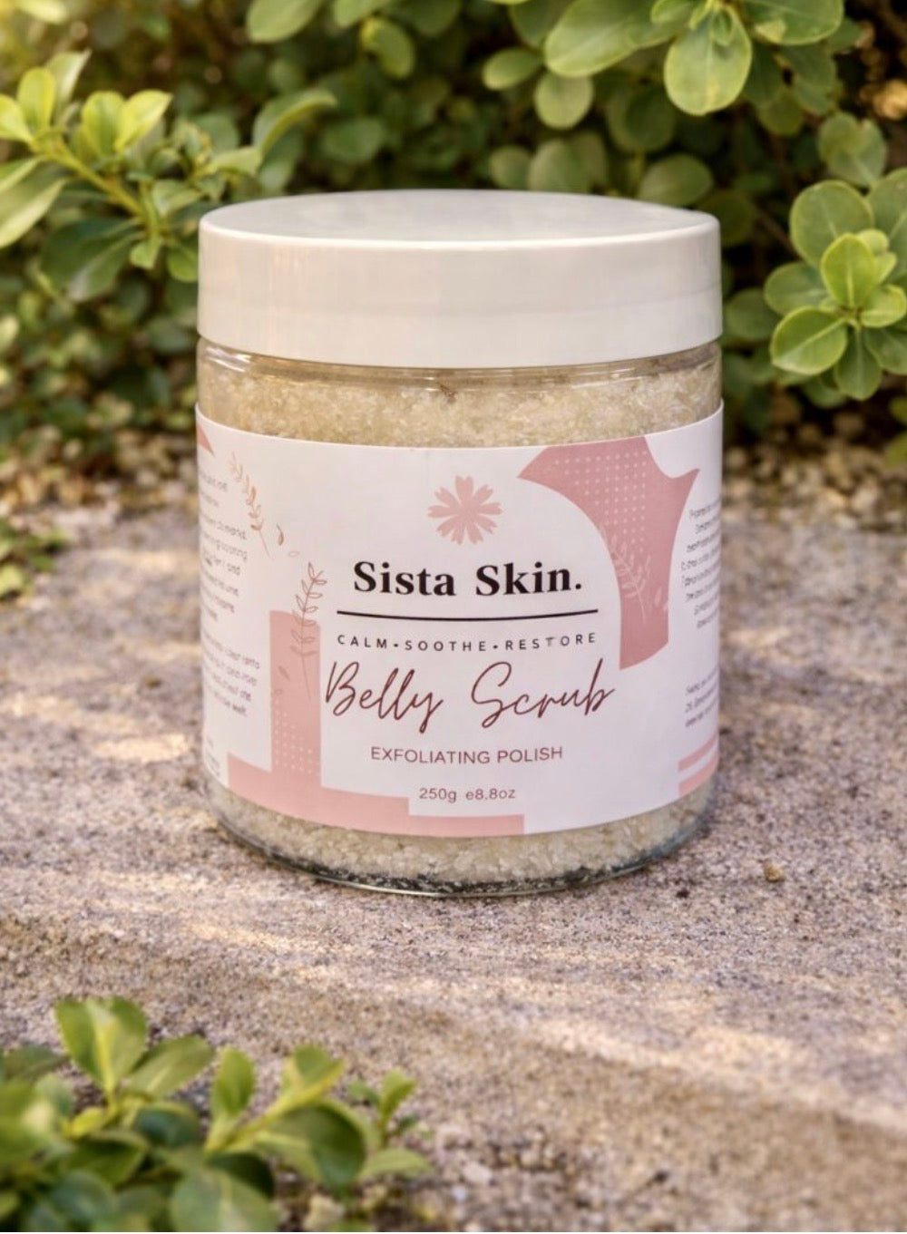 Sista Skin Belly Scrub