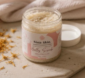 Sista Skin Belly Scrub