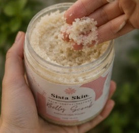 Sista Skin Belly Scrub